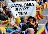 Catalan independence supporters